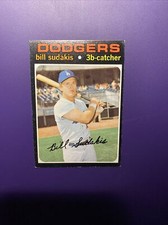 Bill Sudakis 1971 #253 Topps Baseball Card - Super Nice - Excellent +