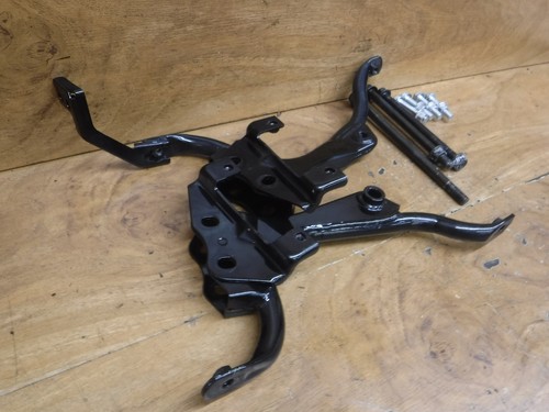 2005 05 KAWASAKI NINJA 250 EX 250 OEM ENGINE MOTOR MOUNT STAY BRACKETS W/ BOLTS - Picture 3 of 12