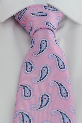 Michelsons of London Large Pine Polyester Tie & Pocket Square Set - Picture 14 of 18