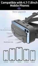 Virtual Reality VR Headset 3D Glasses for iPhone 5