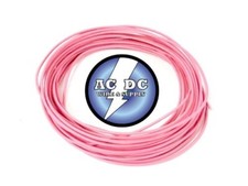 22 awg TXL HIGH TEMP AUTOMOTIVE POWER WIRE STRANDED COPPER USA - PINK 50 FT