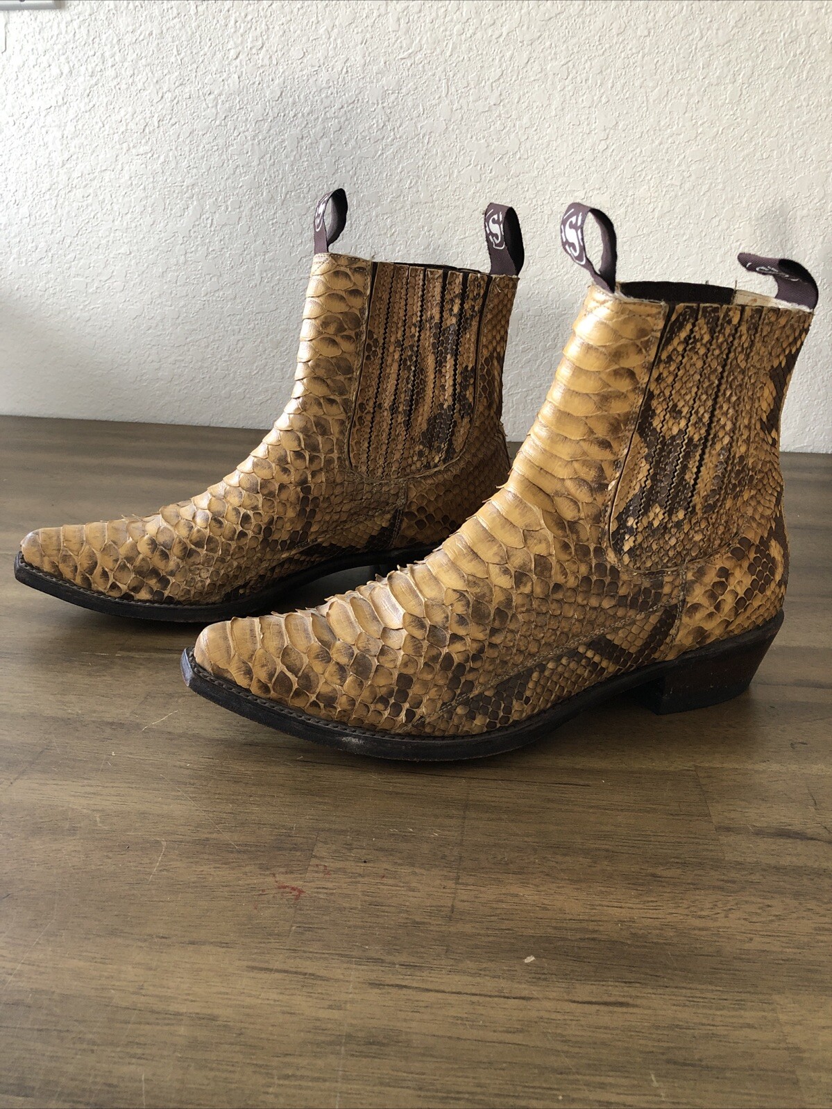 “SENDRA” Python Cowboy Boots for men size 10 image 3