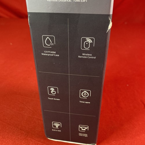 Akaso Brave 4 Ultra HD Wi-Fi Black Action 5x Zoom Camera 4k - New Sealed! - Picture 4 of 6