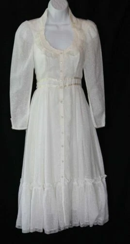 Gunne Sax Cotton Edwardian Vintage Clothing for Women