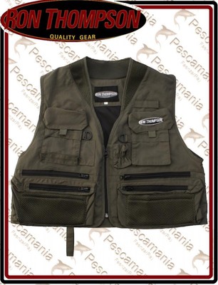 gilet de pêche à la mouche ron thompson maille lite gilet anti-mouches taille XXL