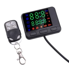 Car Diesel Air Parking Heater LCD Monitor Switch & Remote Control Controller Kit