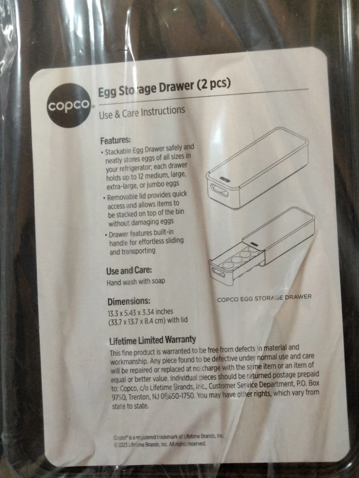 Copco Egg Storage Drawer (2 pcs) - Image 2 of 4
