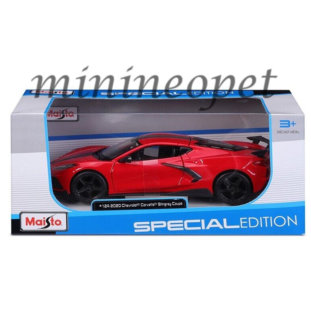 MAISTO 2020 CHEVROLET CORVETTE STINGRAY COUPE 1/24 w/ BLACK