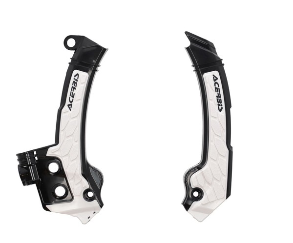 Acerbis X-Grip Rahmenprotektoren Schwarz Weiß FüR Husqvarna TE 250 2024-2025-image