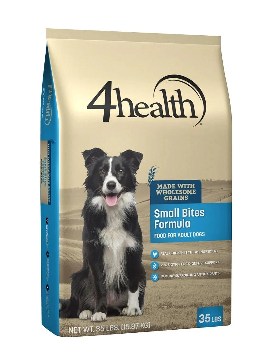 4health 1864 Wholesome Grains Small Bites Chicken Formula Dry Dog Food 35 lbs