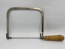 Vintage Coping Saw Vermont American No. 974 Specialty Saw Wood Handle Hand Tool