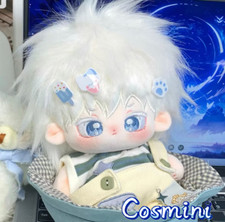 Jujutsu Kaisen Gojo Satoru 20cm Plush Doll Dress up Stuffed Gift Anime