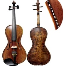 Anti Model Violin Copy , Pearl Shell Purflings, Big Rich Sound, Hand Made #15973