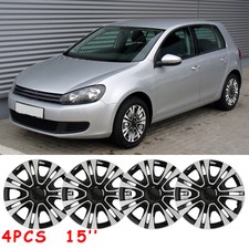 For Vw Golf Set Of 4 15 Hubcaps Wheel Rims Cover Hub Caps Fits R15 Steel Wheel For Vw Golf Set Of 4 15 Hubcaps Wheel Rims Cover Hub Caps Fits R15 Steel Wheel
