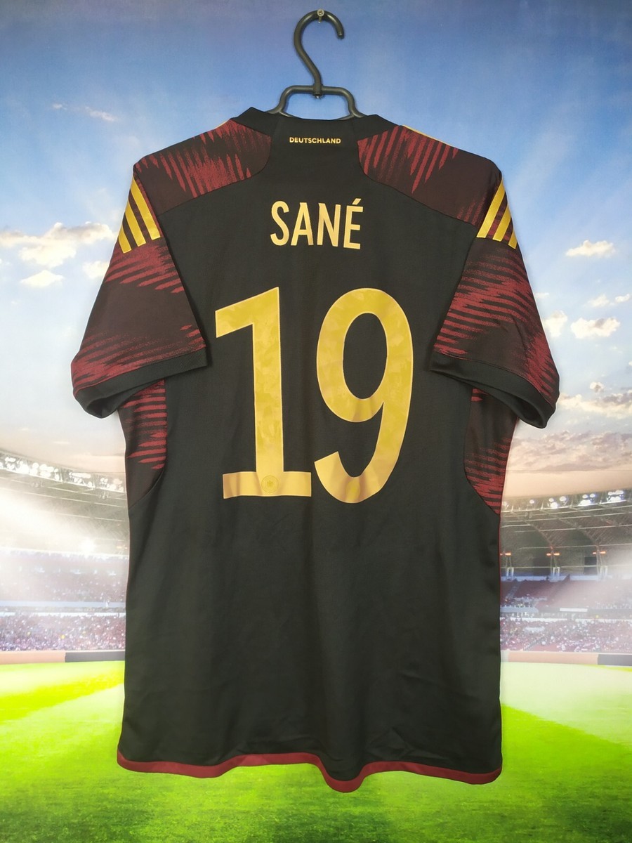 ウェア 2022 Germany National Team Uniform SANE Men's Authentic adidas Sane Germany Home Jersey 2022 HF1693