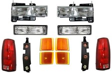 Headlights For 1994-1998 Chevy Truck Tahoe Suburban Tail Lights Turn Signals Headlights For 1994-1998 Chevy Truck Tahoe Suburban Tail Lights Turn Signals