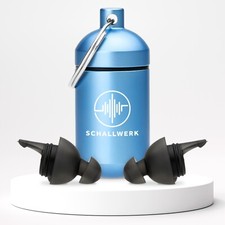 SCHALLWERK &reg; Sleep+ Ohrst&ouml;psel zum Schlafen Geh&ouml;rschutz d&auml;mpft L&auml;rm Schnarchen