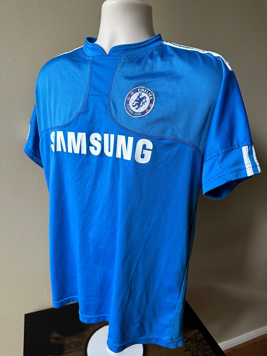Chelsea FC シャツ 青色 Samsung Chelsea Soccer Jersey FC Football Club London Samsung SS Shirt