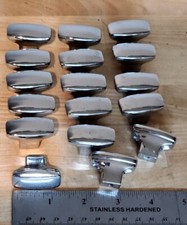 Lot of 17 Chrome / Stainless Steel Kitchen Ca...