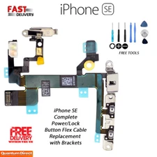 iPhone SE Power Button and Audio Control Flex Cable Replacement with Tools