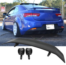 Glossy Black Racing Rear Trunk Spoiler Gt Style Wing For Kia Forte Koup 2010-17 Glossy Black Racing Rear Trunk Spoiler Gt Style Wing For Kia Forte Koup 2010-17
