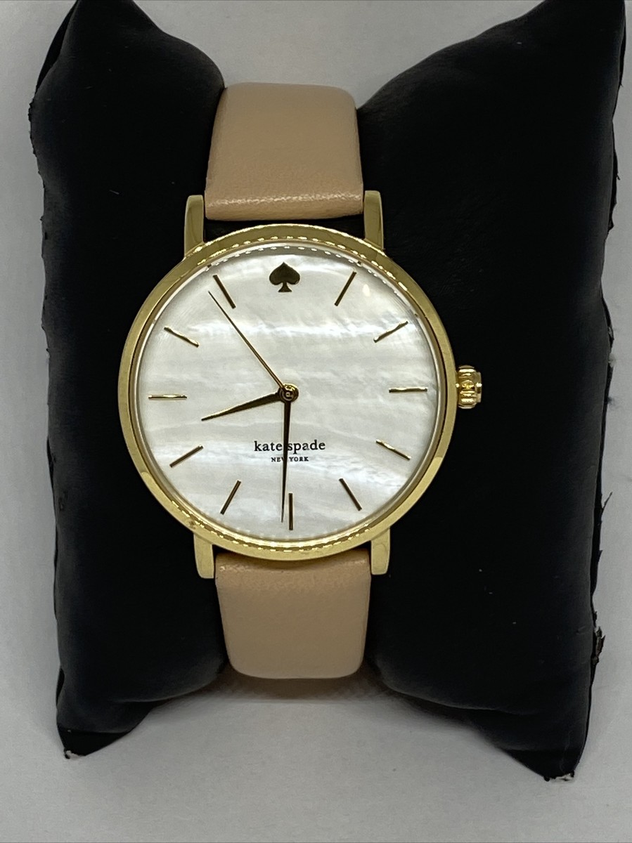 Kate Spade New York Metro 0073 Women Beige Leather Analog  display picture 3