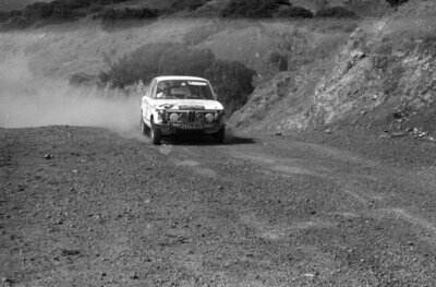 Claude Laurent Dominique Laurent BMW 2002 Motor Racing 1972 Rally Car Photo 1