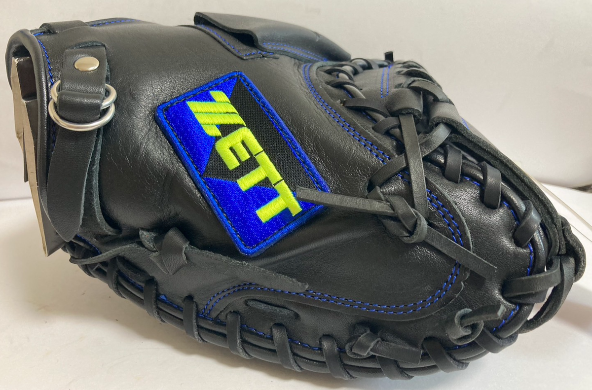 ZETT レザーグローブ ZETT Baseball Glove Black Vintage Natural Leather Unused