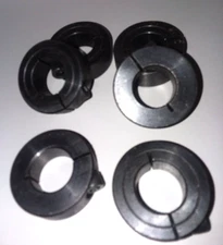 19MM SINGLE Split 1-PC Clamp Shaft Collar Steel, Black Oxide NEW 1 PK