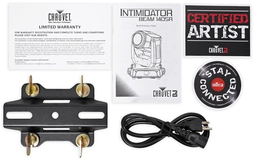 Chauvet DJ Intimidator Beam 140SR Moving Head Chuch Stage Beam Light Fixture - Picture 10 of 11
