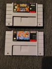 Saturday Night Slam Masters SNES and Wrestlemania The Arcade game SNES (carts)