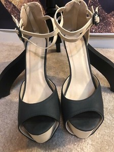 beige t strap platform heels