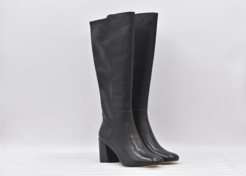 Women's Aldo Satori Knee High Leather Boots Black Size 9 ( Wide Calf)