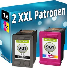 Set 2x Stampante Cartucce per HP 901 XL Officejet J4580 J4600 J4624 J4660 J4680C