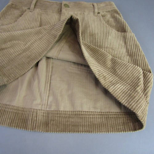 Barbour Corduroy Oakfield Skirt Women's Size 6 Pencil Elephant 100% Cotton - Imagen 4 de 7