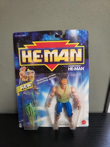 Vintage MOTU, Thunder Punch He-Man New Adventures New Sealed 1990 5586