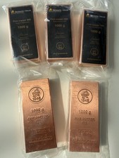 1 kg kupferbarren Heimerle & Meule Eingeschwei&szlig;t