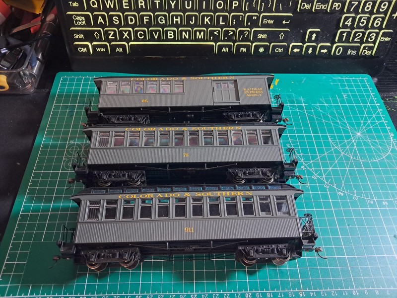 LOT of 3 Bachmann On30 Passenger Cars/ Shelved - Never Used