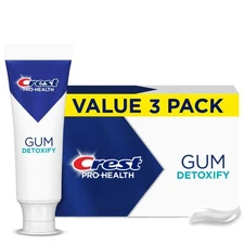 Pro-Health Gum Detoxify Deep Clean Toothpaste 4.8 oz Pack of 3 - Anticavity A...