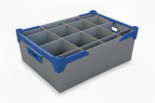 Glass Storage Box - Glassjacks - 8 Cells - 3 Height Sizes