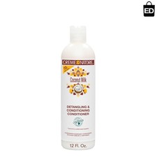 Biodegradable Coconut Milk Detangling Conditioner, 12 Fl Oz for All Hair Types 0.95 per fl oz
