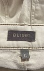 DL1961 Women's White Wide Leg Cargo Pants High Rise Cotton Tencel Blend Sz 25 — photo 3