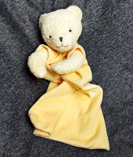 Tchibo TCM Benny Bär Schmusetuch Baby Schnuffeltuch XXL Plüschtier Teddy