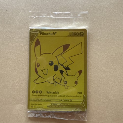 Pokémon Celebrations Pikachu V Swsh145 Sealed Promo DE