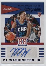 2019-20 Chronicles Hometown Heroes Rookie Blue 20/49 PJ Washington Jr Auto 1e6a