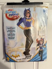 Batgirl Kids Costume DC Superhero s Halloween Costume size 8-10 years NEW