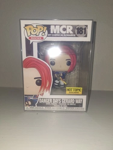 Funko Pop! Rocks MCR Danger Days Gerard Way #181 Hot Topic Exclusive