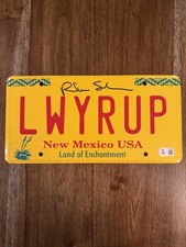 Rhea Seehorn ‘Better Call Saul’ Signed License Plate ‘Kim’ Beckett Certified