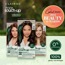 Clairol Root Touch-Up by Natural Instincts Permanent Hair Dye, 4R Dark Auburn...