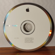 APPLE iPod  iTunes Mini Install CD 2Z691-5749-A OEM 2006 Software Vintage